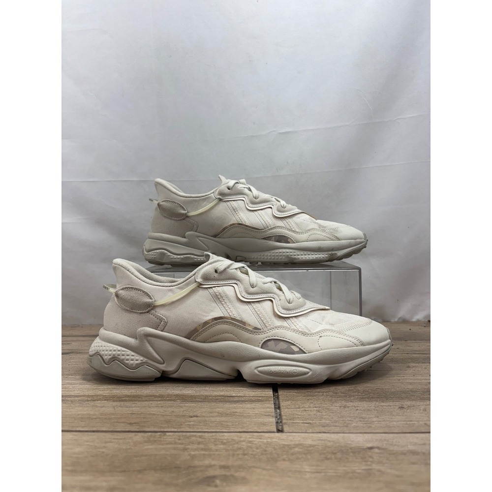 Adidas Ozweego Beige Mens Lifestyle‎ Athletic Shoes Sneakers Size 12.5